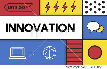 Innovate Innovation Modern Technology Concept - Stock Illustration ...