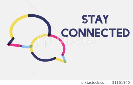 Chat online speech bubble icon 31161540