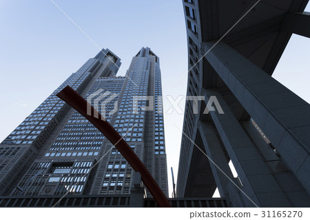 東京都政府辦公室，新宿，東京，日本 31165270