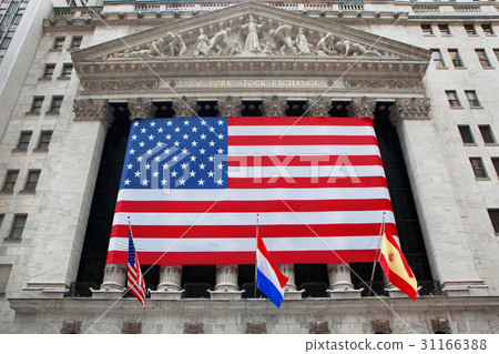 華爾街，曼哈頓，紐約，美國 31166388