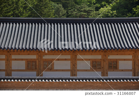 Woljeongsa Temple, Odae Mountain, Pyeongchang County, Gangwon Province Woljeongsa Temple, Odae Mountain, Pyeongchang County, Gangwon Province 31166807