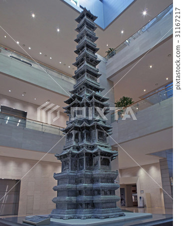 Gyeongcheon Fortress Stone Pagoda (National Treasure No. 86), National Museum of Korea, Yongsan-gu, Seoul 31167217