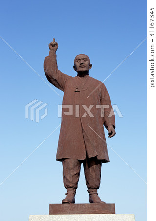 Cho Mansuk Statue, Odu Mountain Unification Observatory, Odu Mountain, Paju City, Gyeonggi Province Cho Mansuk Statue, Odu Mountain Unification Observatory, Odu Mountain, Paju City, Gyeonggi Province 31167345