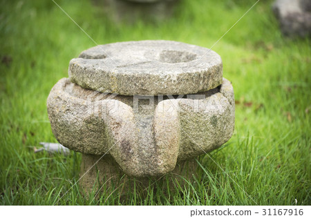 Millstone, agricultural museum, Yeongam-gun, Jeonnam 31167916
