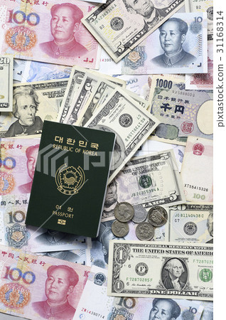 Passports, coins, banknotes 31168314