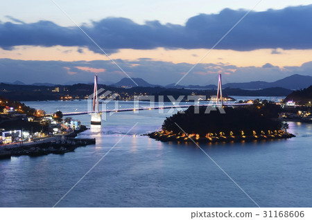 Dolsan Bridge,General Gun,Daedouhae Marine National Park,Yeosu,Jeonnam Dolsan Bridge,General Gun,Daedouhae Marine National Park,Yeosu,Jeonnam 31168606