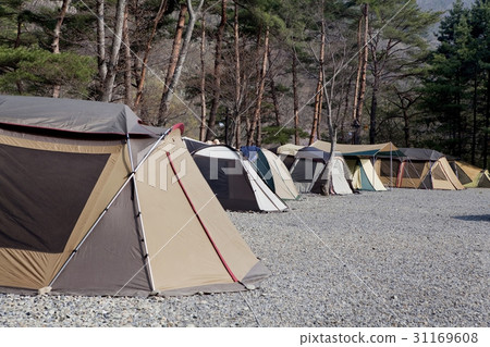 Tent, River Hills Auto Camping Site, Chiak Mountain, Yeongwol-gun, Gangwon-do 31169608