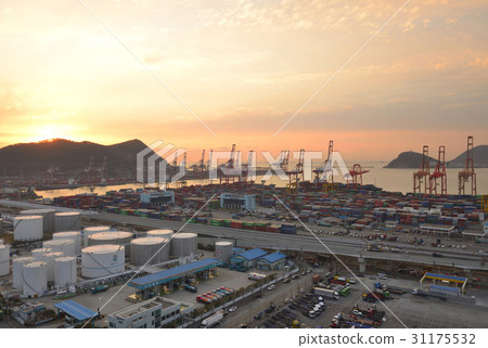 Shinsaide集裝箱碼頭，Gamman碼頭，釜山港，Namgu，釜山 31175532