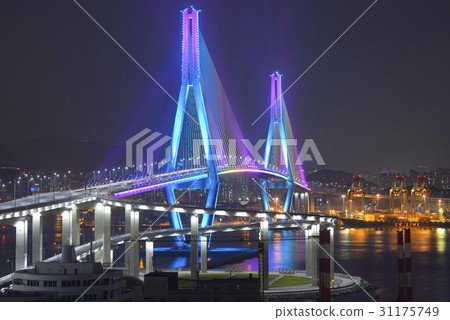 釜山港口橋樑，Gamman碼頭，釜山港，Namgu，釜山 31175749