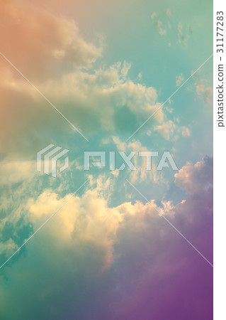 Colorful sky and clouds. 31177283