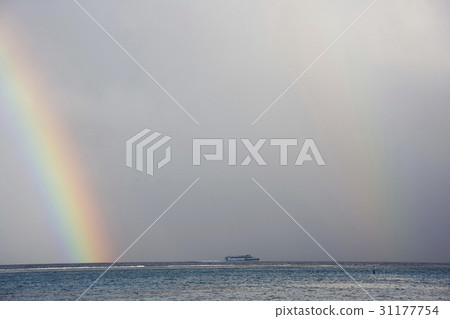 彩虹,大溪地 彩虹,大溪地 31177754