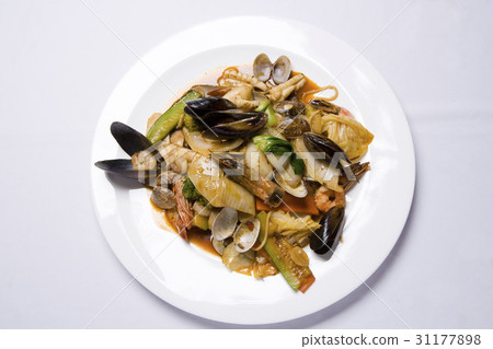 海鮮意麵 31177898