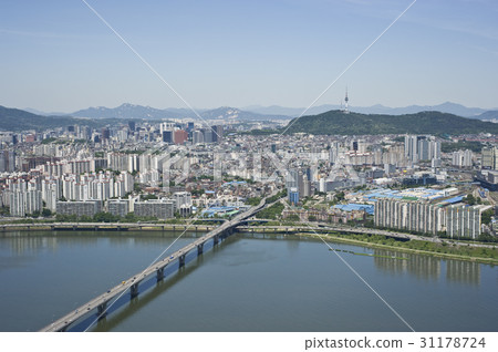 首爾漢山區龍山區Wonhyo橋 31178724