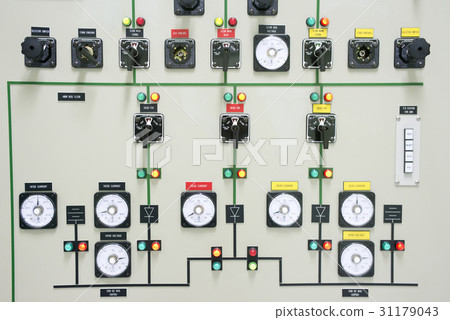 Instrument cluster, control room 31179043