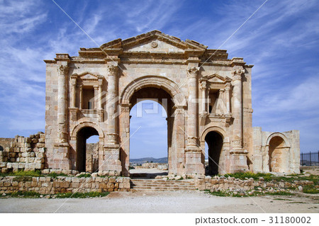 Hadrian's Arc de Triomphe, Jerusalem, Jordan 31180002