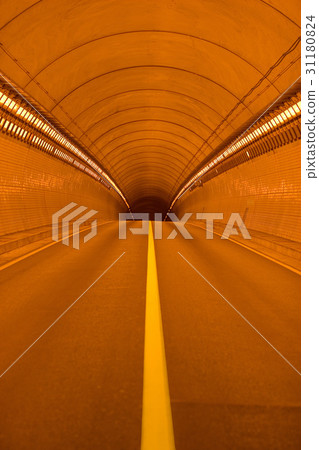隧道，華川郡，江原道 31180824