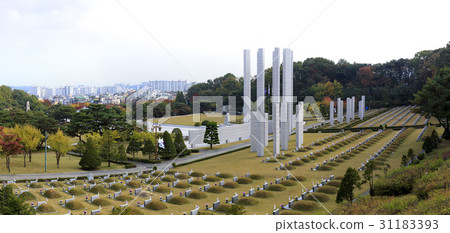 National Democratic Cemetery in Silla City, Gangbuk-gu, Seoul National Democratic Cemetery in Silla City, Gangbuk-gu, Seoul 31183393