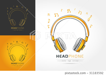 stylized image of Headphone stylized image of Headphone 31183592