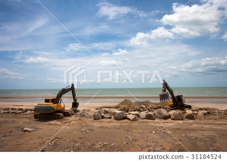 excavator machine excavator machine 31184524