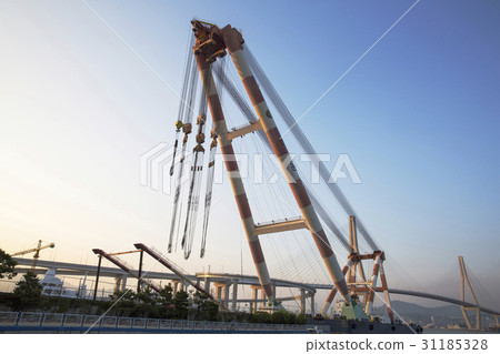 起重機，釜山港口大橋，釜山港，甬東港，釜山 31185328