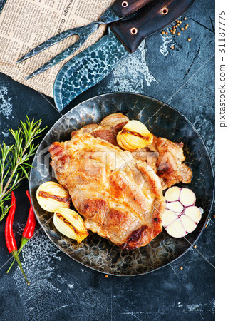 fried meat fried meat 31187775