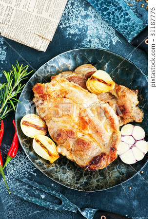 fried meat fried meat 31187776