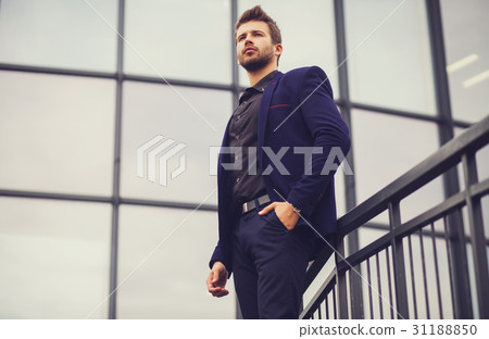Male businessman near office 31188850