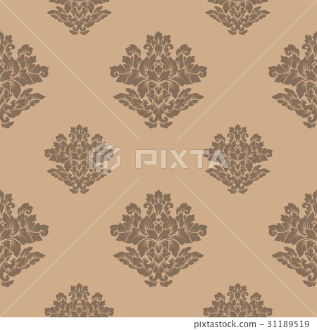 Damask seamless pattern intricate design Damask seamless pattern intricate design 31189519