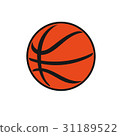 illustration classic basketball 31189522