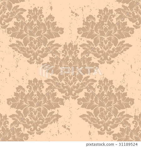 Damask seamless pattern intricate design. Damask seamless pattern intricate design. 31189524