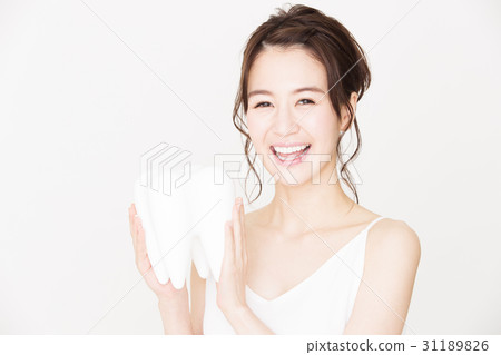牙齒美白口腔護理美容女性年輕女士美容 牙齒美白口腔護理美容女性年輕女士美容 31189826