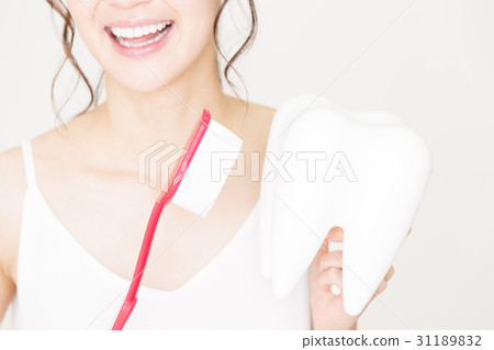 Dental whitening Oral care Beauty Female Young lady Beauty 31189832