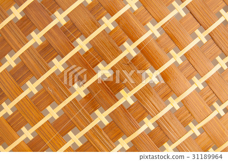 Handcraft of bamboo weave pattern 31189964