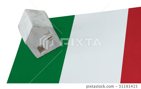 Small house on a flag - Italy 31191415
