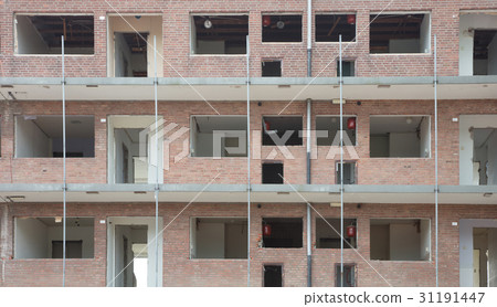 Demolishing a block of flats Demolishing a block of flats 31191447