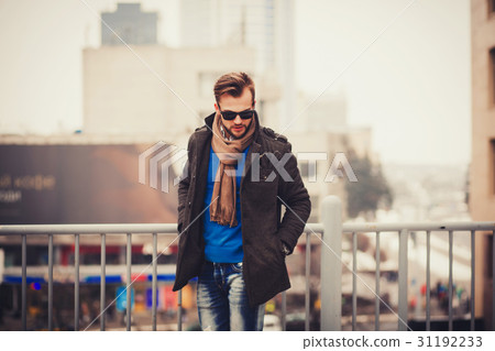 Trendy handsome young man 31192233
