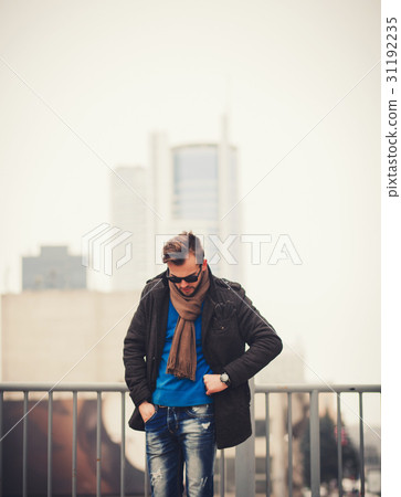 fashion portrait of a stylish man 31192235