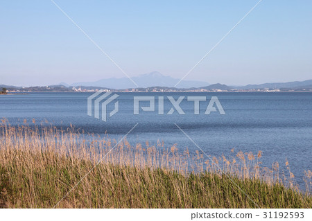 真嗣湖和出雲富士 31192593
