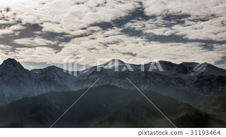 Clouds over the Polish Tatra mountains 31193464