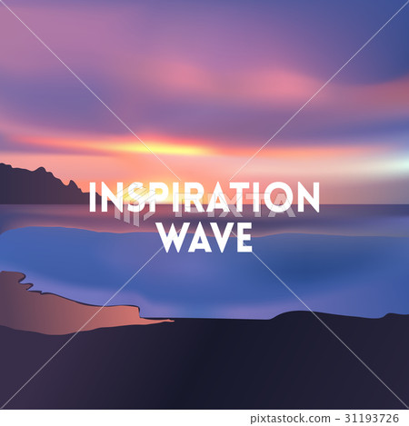 square blurred background - sunset colors With 31193726