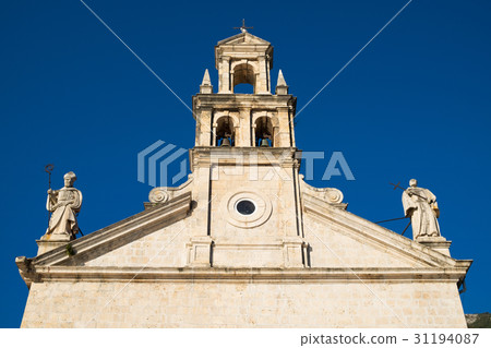 Fragment of St.Nikola church in Prcanj, Montenegro 31194087