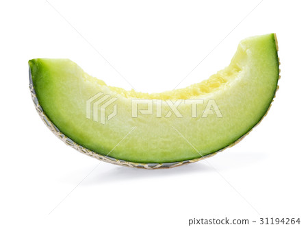 Slices of melon isolated on white background. Slices of melon isolated on white background. 31194264