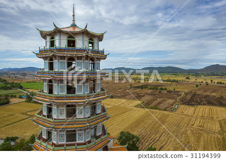 chinese temple in kanchanaburi thailand chinese temple in kanchanaburi thailand 31194399