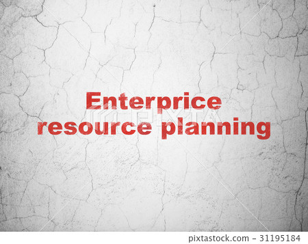 Business concept: Enterprice Resource Planning on 31195184