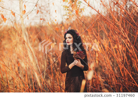 Romantic young woman 31197460