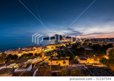 View over Altea village in Costa Blanca, Spain 31197544