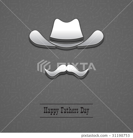 Happy Fathers day greeting card. Happy Fathers day greeting card. 31198753