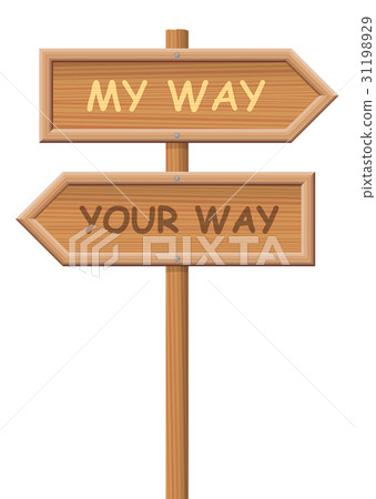 Go Your Own Way Signpost 31198929