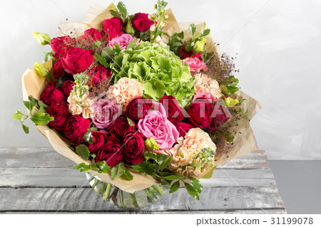 luxurious and elegant bouquet of roses and Other luxurious and elegant bouquet of roses and Other 31199078