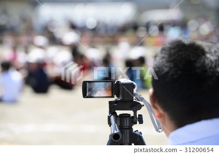 Athletic meeting image (video shooting) 31200654